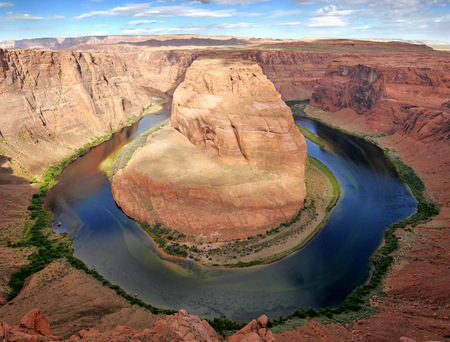 Horseshoe Bend. Arizona, USAの写真素材