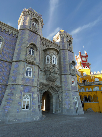 Palacio da Pena - Sintra, Lisbon, Portugal, Europeのeditorial素材