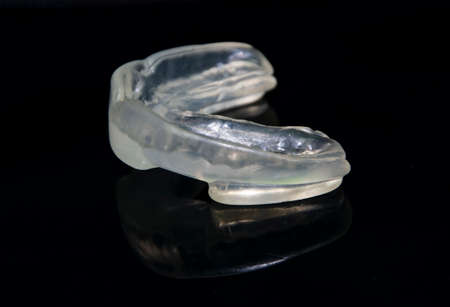 Mouth guard for teeth, boxing sports.の写真素材
