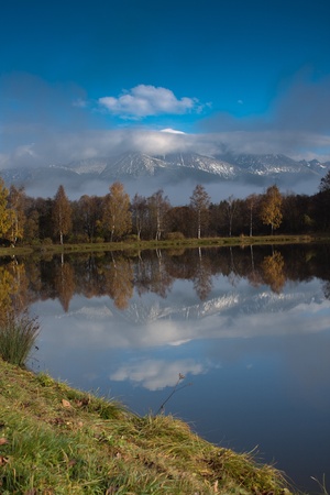 High tatras lakeの写真素材