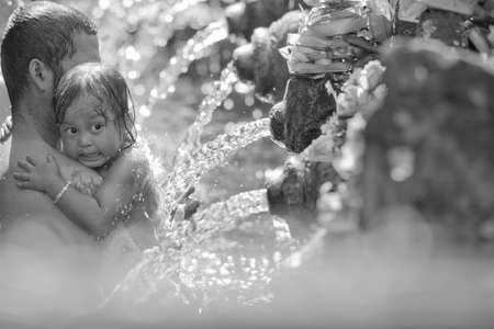 traditions of culture on the island of Baliの写真素材