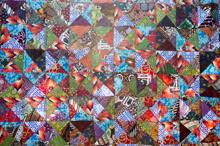 image of background with patterns on the texture of fabric, Bali, Indonesia