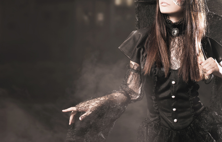 Halloween Party 2018, Sexy Girl At Haloween in October, Sexy Costumeの写真素材