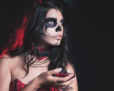 Halloween party 2018, Halloween costumes and makeupの写真素材