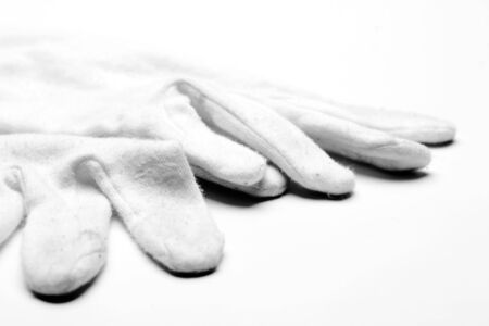 white glovesの写真素材