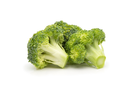 Broccoli isolated on white background.の写真素材