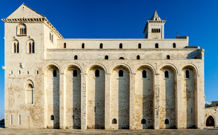 Beautiful church of the town of Trani in Apulia. Italyの写真素材