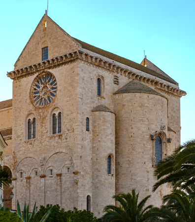 Beautiful church of the town of Trani in Apulia. Italyの写真素材