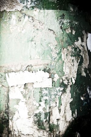 wall texture and asphalt with vignetteの写真素材
