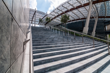MILAN, ITALY - MAY 8: Unicredit tower on May 8, 2013. Unicredit Tower, in Garibaldi district, 231 meters high, is the tallest Skyscraper in Italy designed by architect Cesar Pelli and is composed of a series of buildings ecosustainableのeditorial素材