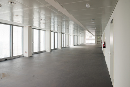 MILAN, ITALY - SEPTEMBER 27: Garibaldi Towers interior on September 8, 2013. Garibaldi Towers are...