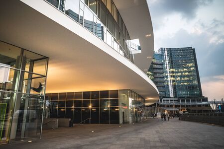 MILAN, ITALY - JUNE 5: Porta Nuova Varesine district on June 5, 2014. Porta Nuova Varesine is one of...
