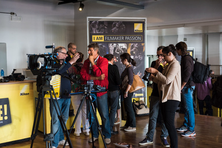 MILAN, ITALY - SEPTEMBER 27: Nikon Live in Milan, Italy on September, 27 2014. Nikon Live is the...