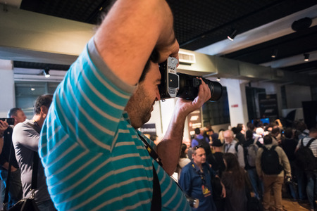 MILAN, ITALY - SEPTEMBER 27: Nikon Live in Milan, Italy on September, 27 2014. Nikon Live is the...