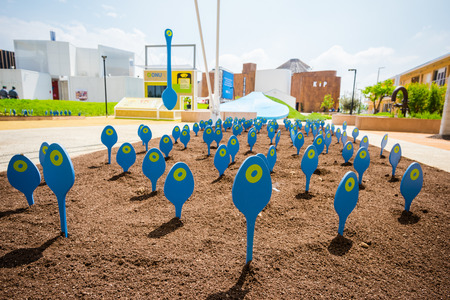 MILAN, ITALY - MAY 27: People visit Expo, universal exposition on the theme of food on MAY 27, 2015 in Milanのeditorial素材