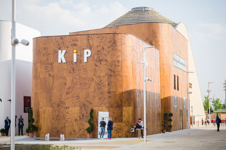 MILAN, ITALY - MAY 27: kip  Expo, universal exposition on the theme of food on MAY 27, 2015 in Milanのeditorial素材