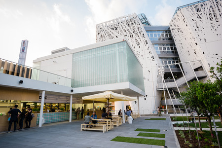 MILAN, ITALY - MAY 27: Italian pavillon at Expo, universal exposition on the theme of food on MAY 27, 2015 in Milanのeditorial素材
