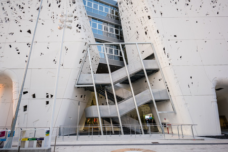 MILAN, ITALY - MAY 27: Italian pavillon at Expo, universal exposition on the theme of food on MAY 27, 2015 in Milanのeditorial素材