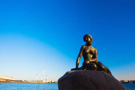 Little Mermaid Statue in Copenhagenのeditorial素材