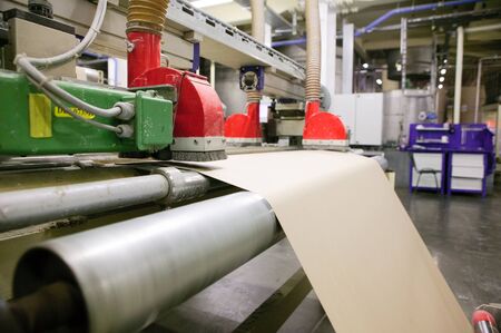 Technological line for production of gypsum boardsのeditorial素材