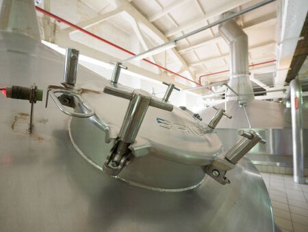Brewing production -  the interior of the brewery, nobody.