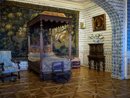 Saint Petersburg, Russia - February 16 2019. 
Interior of the Menshikov Palace, Hermitage Museum.のeditorial素材