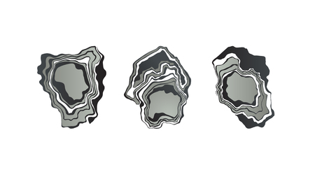 Black marble wall texture and background. Abstract Vector Illustration. Design Template. Modern Pattern.のイラスト素材