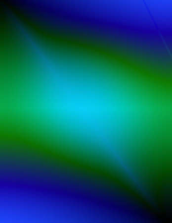 Blue and green background illustrationの写真素材