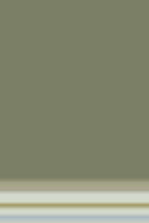 Green solid background illustration with multiple pastel stripes at bottom.の写真素材