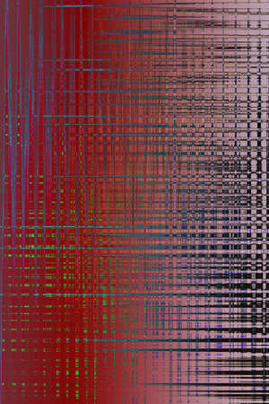 A weave background illustration with red as a primary color. Composed of random textures and colors for a modern look.の写真素材
