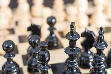 close up photo of chess figures