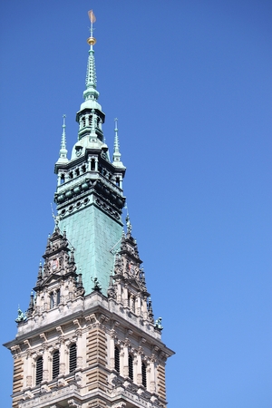 architecture in hamburg germanyの写真素材