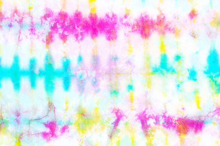 colorful tie dye pattern abstract background.の写真素材