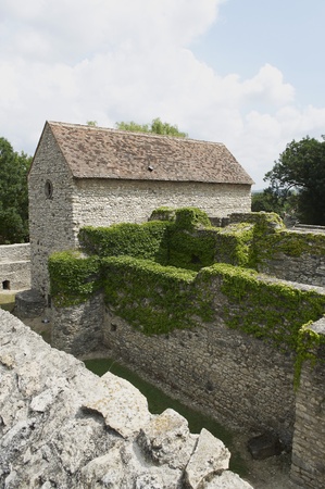 Kinizsi castle in Nagyvazsony, Hungary の写真素材