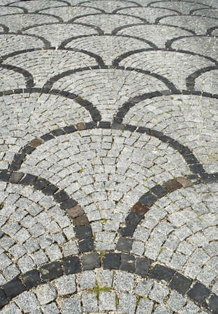 Ornamental road surface の写真素材
