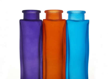 Colored vases の写真素材