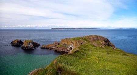 Detail from the Irish coast in summerの写真素材