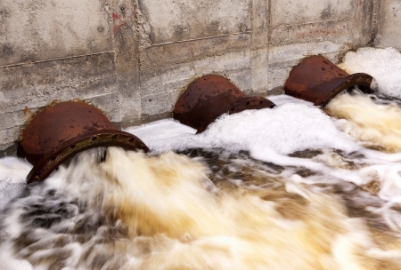 Water pollution の写真素材