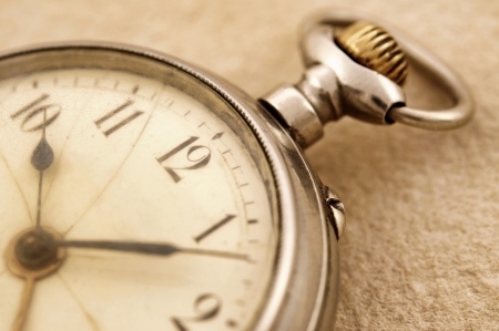 Pocket watch from the 19th centuryの写真素材