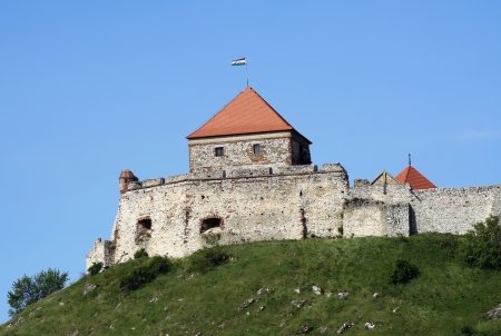 Detail from the old palace at Sumeg, Hungaryの写真素材