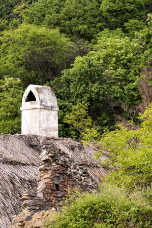 Abandoned farm house detailの写真素材