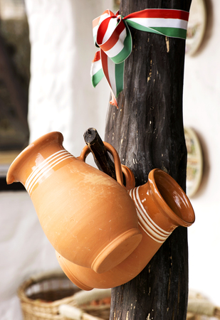Hungarian ceramic productsの写真素材