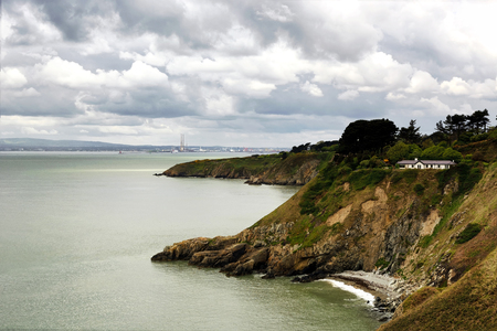 Coast of Howth island, ( Dublin ) Irelandの写真素材