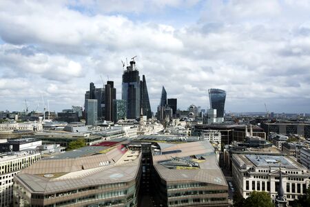 Cityscape of London in 20. September 2018. London (United Kingdom)のeditorial素材