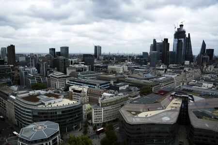 Cityscape of London in 20. September 2018. London (United Kingdom)のeditorial素材