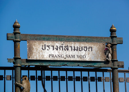 Monkeys at Phra Prang Sam Yot, Lop Buri Province, Thailand
Is a tourist destination that has a lot of monkeys livingのeditorial素材