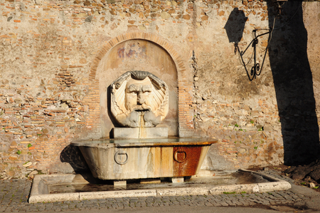 Fountain in Rome, Orange Gardenの写真素材