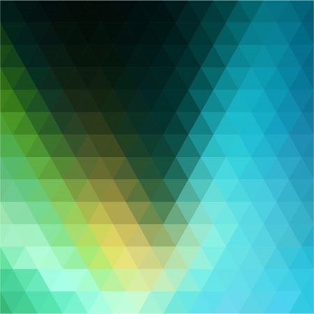 Pattern of geometric shapes. Flow of spectrum effect.のイラスト素材