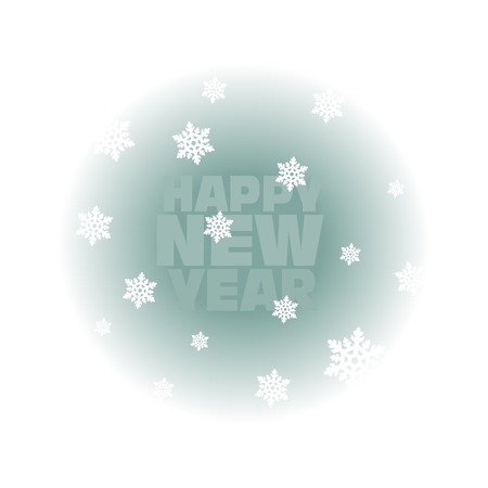 Happy New Year  Greeting Card , vector illustrationのイラスト素材