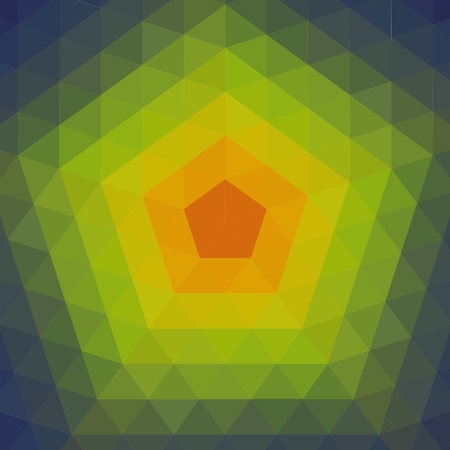 Seamless geometric pattern with triangles.のイラスト素材